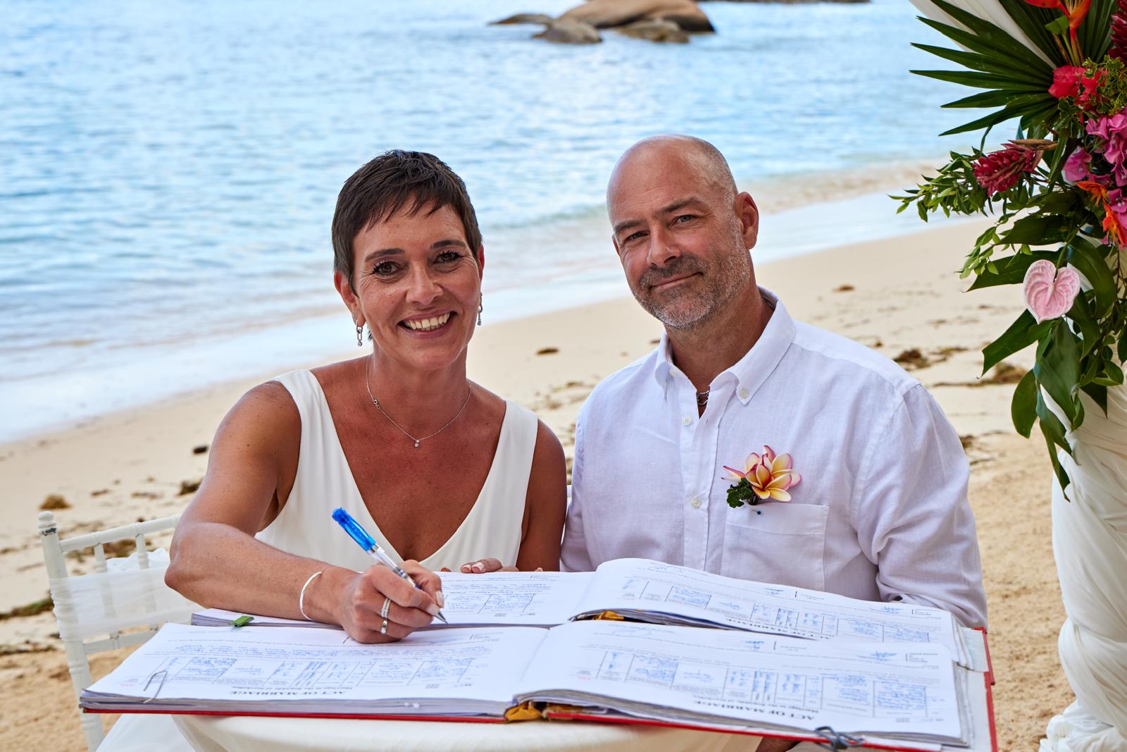 Photo Mariage aux Seychelles de Déborah & Stephane 